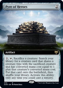 Pyre of Heroes (Extended Art) - Kaldheim #370