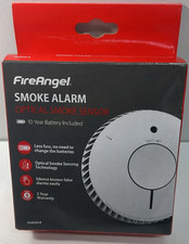 FireAngel FA6620‑R Optical Smoke Alarm White New