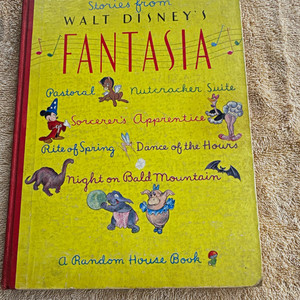Disney Fantasia "Stories from Walt Disney's Fantasia" First Edition 1940