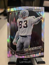 2025 Panini Prizm Wave Refractor Prizm #113 Ted Hendricks #'d 165/249 Raider NFL