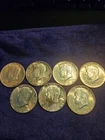 LOT OF (7) 1964 KENNEDY HALF DOLLARS 90% SILVER