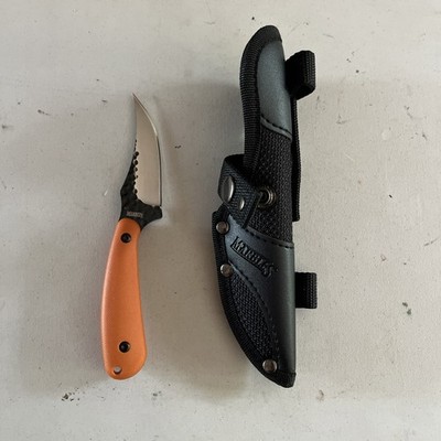 Marbles Fixed Blade Skinner Sheath Knife Orange. 037