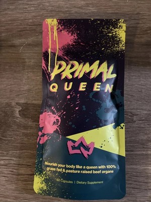 Primal Queen Beef Organ Supplement for Women 60ct - 1 MONTH SUPPLY!
