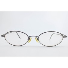 Viva Eyeglass Frames MOD 139 BRN Brown Metal Oval 49-19-140 Eyewear