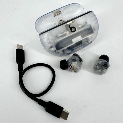 Beats - Studio Buds + True Wireless Noise Cancelling Earbuds - Transparent