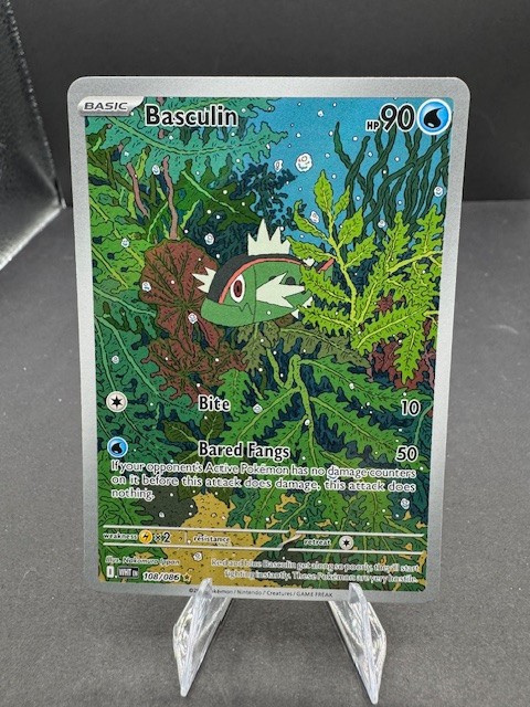 Basculin 108/086 Illustration Rare Pokemon White Flare NM