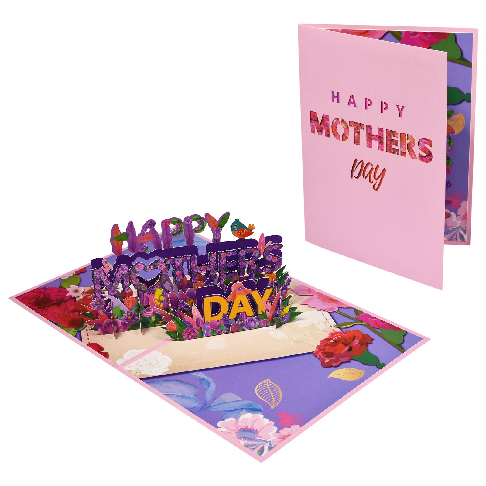 Heartfelt Blooms 3D Pop Up Mother’s Day Card