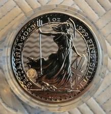 2023 Britannia 1oz Silver Coin Royal Mint Bullion Royal Mint With Privvy