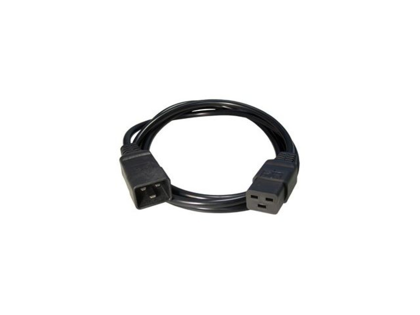 IEC 320 CA-C19E-10CC-0018-BK Power Cord Extension Lead