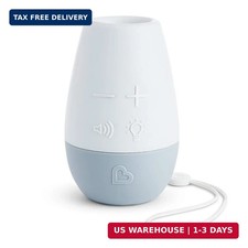 Munchkin Shhh  White Noise Sound Machine, Baby Sleep Soother with Night Light, P