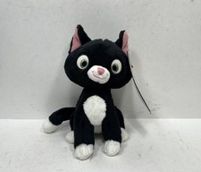 Disney Bolt Mittens Sitting 7” Plush Toy Beanbag Animal Doll Black Cat