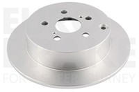 2X Bremsscheibe Hinterachse Voll Ø269Mm FüR Toyota Prius Liftback _W2_ W2