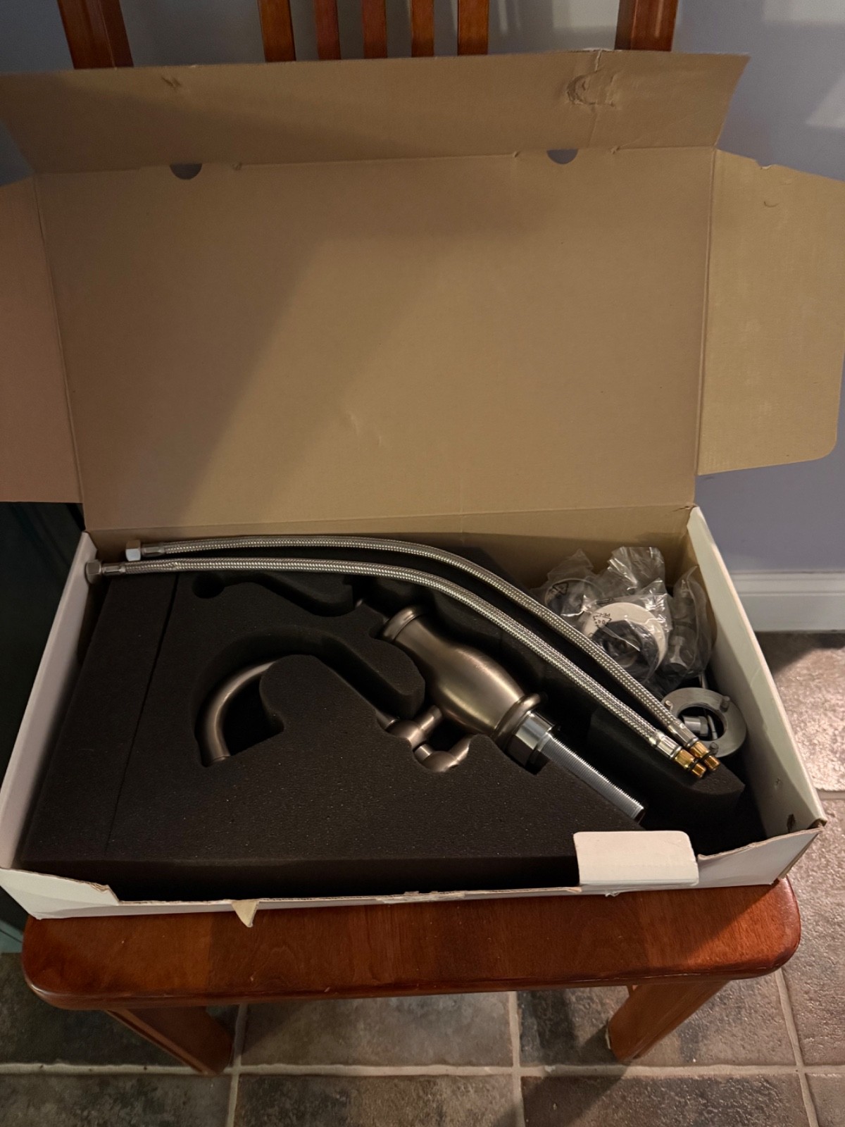 New Mico Seashore (Model 7707) Prep Sink/Bar size faucet, Br