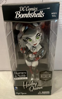 DC Comics Bombshells Harley Quinn Vinyl Figur   B & N Exklusive Noir Edition