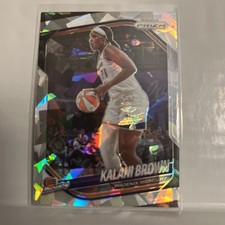 Kalani Brown 2025 Panini Prizm WNBA Ice Card #55 Phoenix Mercury
