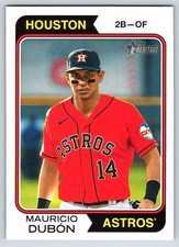2023 Topps Heritage #653 Mauricio Dubon Houston Astros