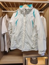 BNWT ALPINE SNOWSPORT UK 16 WHITE COAT JACKET WINTER SKI WATERPROOF ZIP UP WOMEN