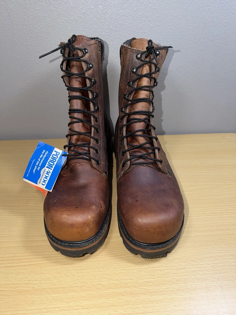 Brown Lehigh Leather Boots for Men for Sale | Shop New  display picture 1