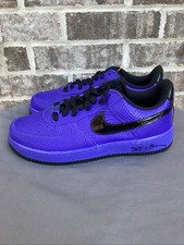 💜🔥Kobe Bryant x FC Barcelona Nike Air Force 1 Low 💜 Uomo Taglia 9 senza scatola 📦