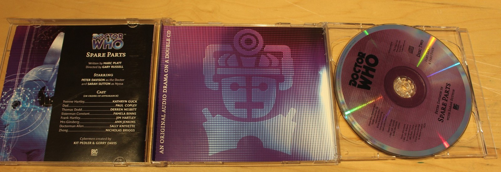 Big Finish Doctor Who Main Range - #34-Spare Parts - Audio CD