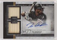 2020 Museum Collection Signature Swatch Dual Relics /180 Tim Anderson Auto 1u6