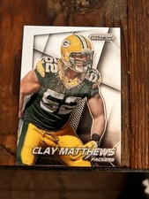 2014 Panini Prizm Football Clay Matthews #133 Prizm Green Bay Packers NFL Card