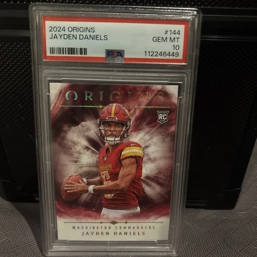 2024 Panini Origins Jayden Daniels #144 PSA 10