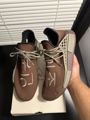 Size 10.5 - adidas NMD Human Race x Pharrell Chocolate 2020 Pharrell x adidas NMD Hu â€œChocolateâ€ - Yankeekicks.com  main image 4