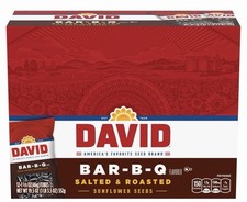 Roasted Salted Sunflower Seeds Bar-B-Q Flavor 1.625oz Pack of 12