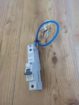 NEU NEWLEC B 16 16 AMP 6KA NLRCB1630BA RCBO Leitungsschutzschalter SCHNELLER VERSAND