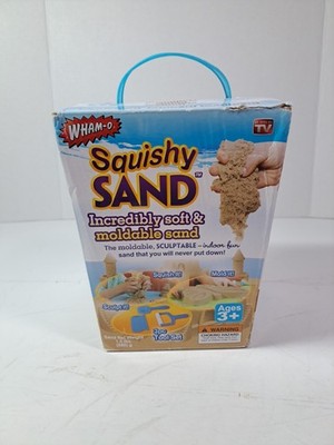 Squishy Sand Mould & Sculpt! Soft Magic Sand Wham-O