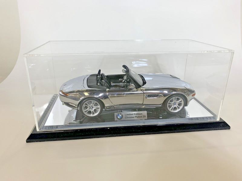 BMW Z8 LIMITED EDITION CHROME DIECAST MODEL