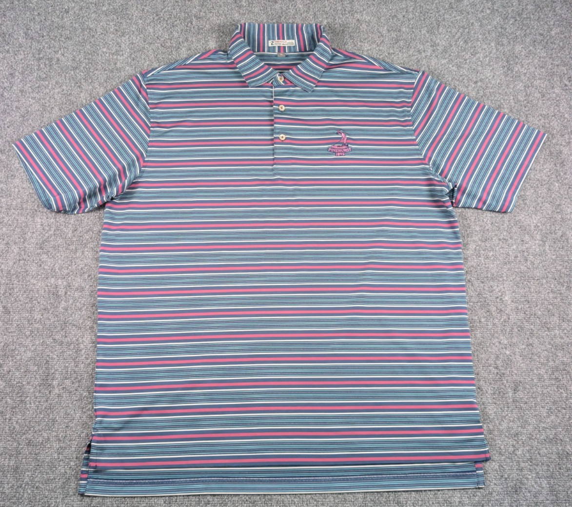 Pinehurst Designed by Peter Millar Polo Shirt Men… - image 2