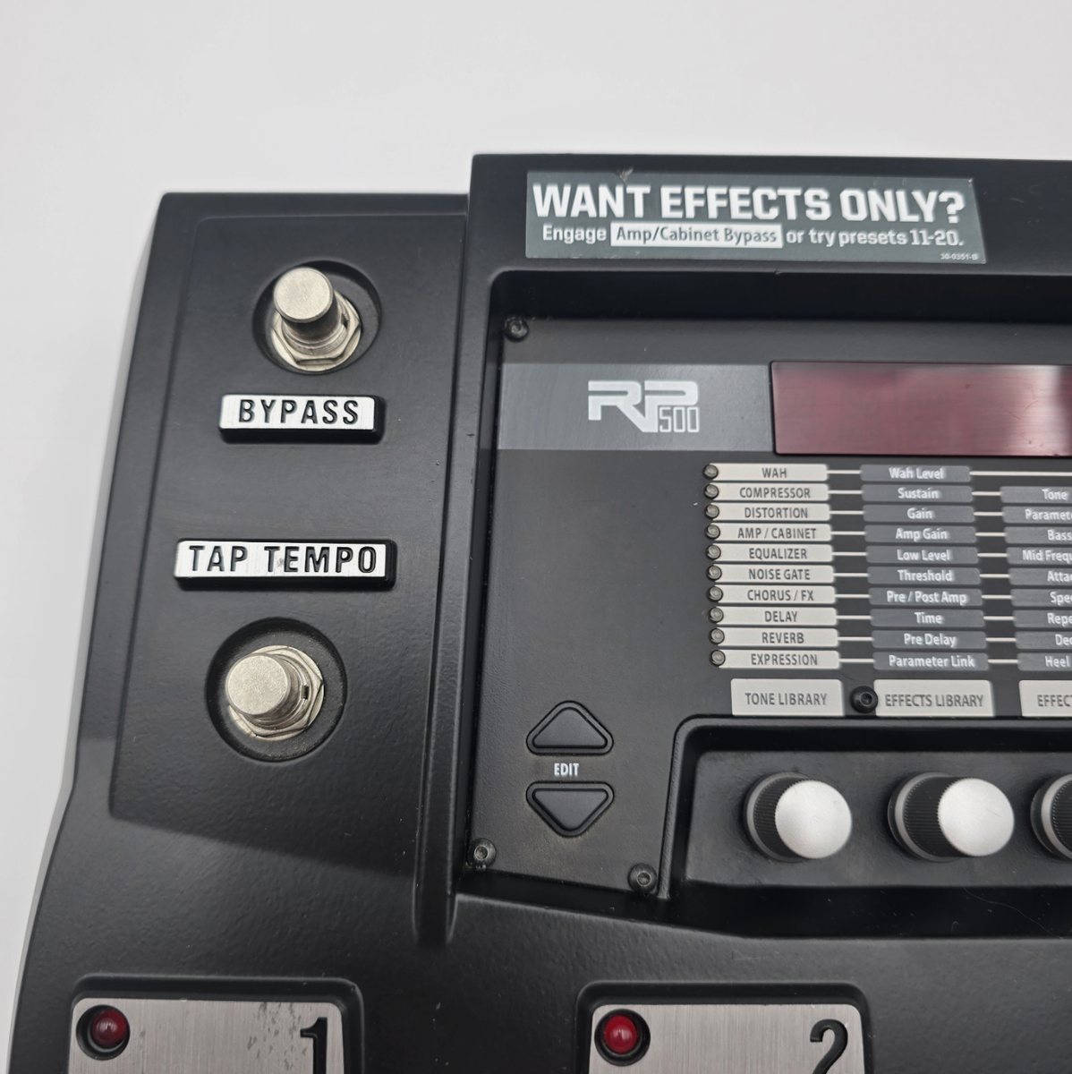 DigiTech RP500 Multi-Effects Guitar Effect Pedal for sale online