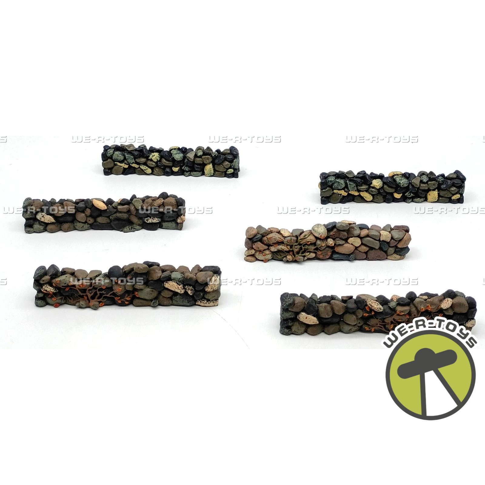 Department 56 Fieldstone Wall Village Accessories 56.52717 Set of 6