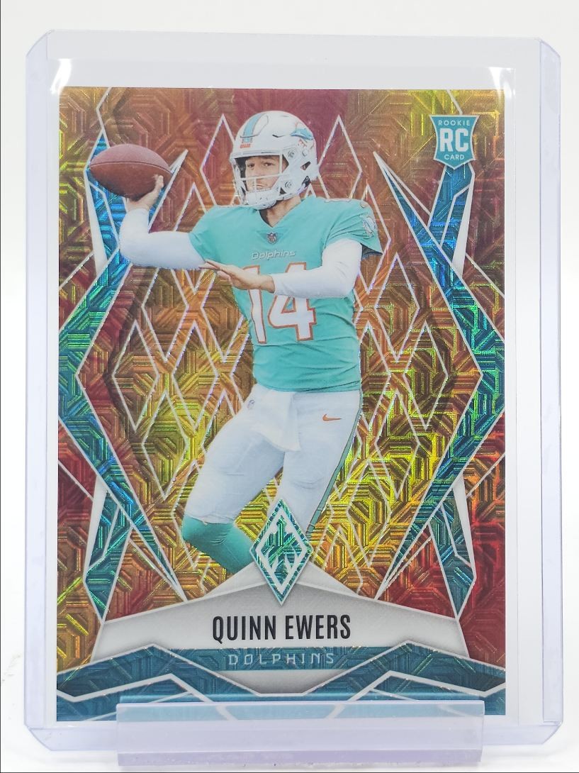 QUINN EWERS 2025 PHOENIX ROOKIE FIREBURST DOLPHINS #159 RC /350 Q2470