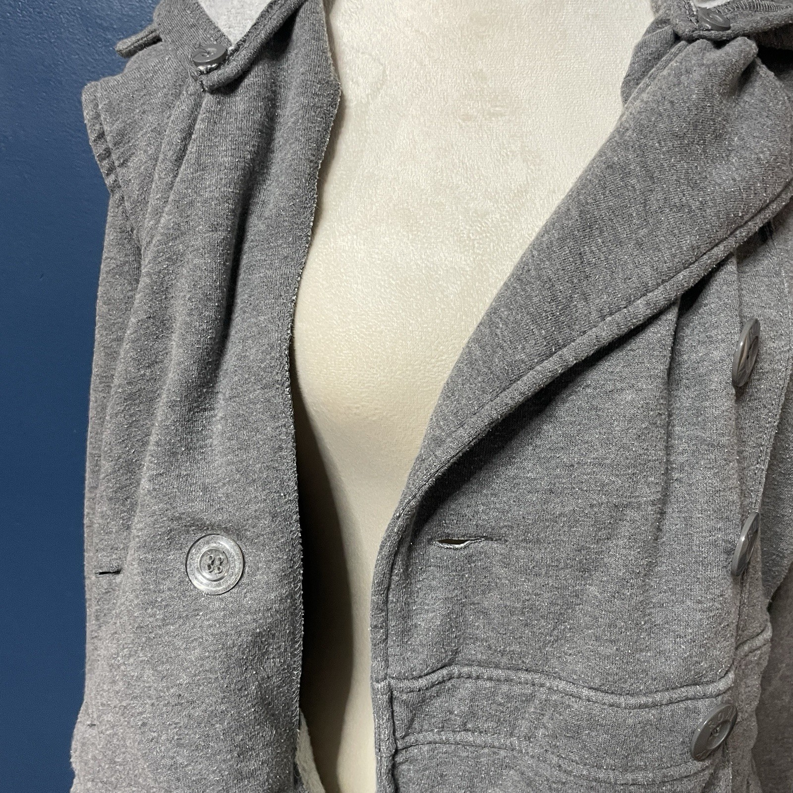 ROXY Lightweight Button Hooded Coats Jackets Wome… - image 9