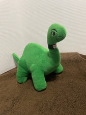 Sinclair Oil- Green Dinosaur- Plush Doll- 12&rdquo; Long Promo Toy- Sinclair Gas Oil