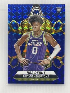2023-24 Panini Mosaic #261 Taylor Hendricks - Blue Mosiac /199 - RC - 16978
