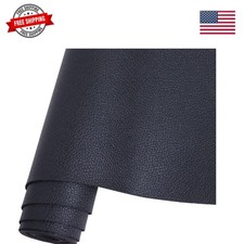 Solid Color Faux Leather 12"X53"30cmX135cm,Faux Leather Sheets Roll Very Suit...