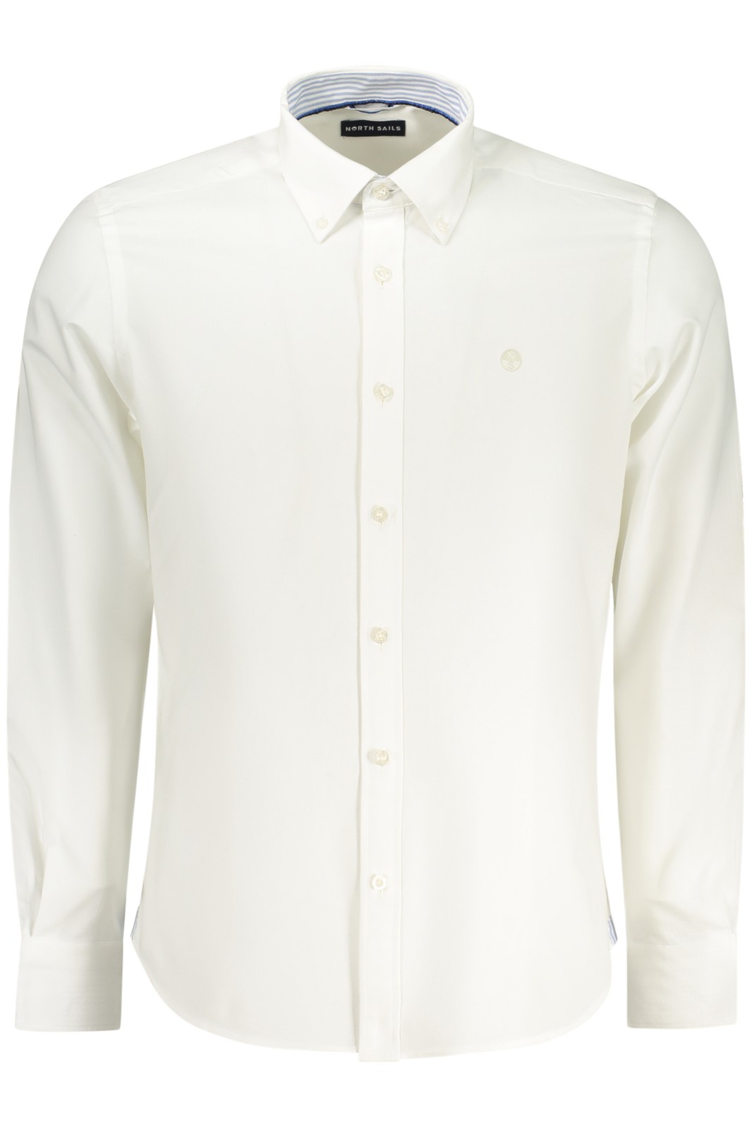 North Sails Uomo Bianco Uomini, Camicia, Cotton Men Shirt, (M) - Immagine 2