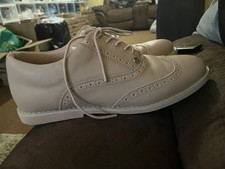 G/FORE Gallivanter Blush Pink Golf Shoes Men’s 11 Leather Wingtip Golf Cleats