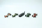 Vintage DINKY CRESCENT CORGI Playworn Diecast Cars Joblot For Restoration