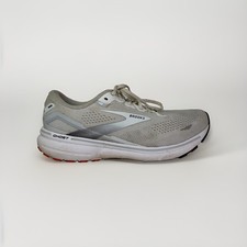 BROOKS Ghost 15 Men's Size 10.5 Gray/ White Running Comfort Lace-Up Sneakers