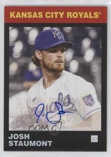 2021 Topps 582 Montgomery Club Set 5 Auto Josh Staumont #20A Auto 0b7z