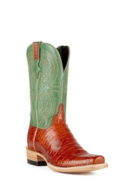 Resistol Barnwood Caiman Cutter Toe 10D