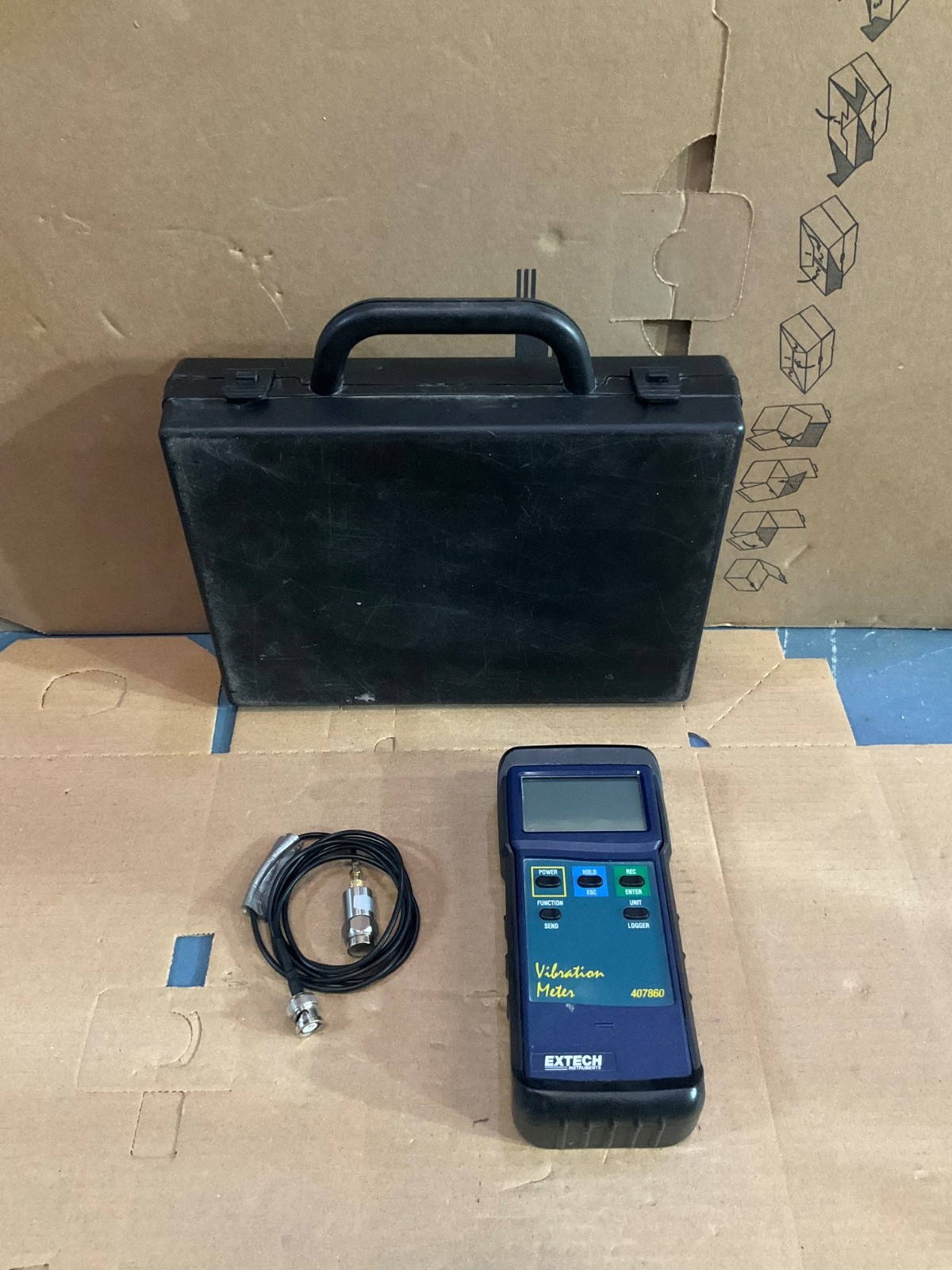 EXTECH INSTRUMENTS 407860 Vibration Meter with Probe