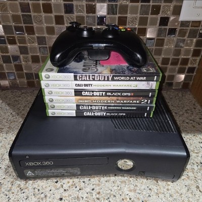 Microsoft Xbox 360 Slim Console WORKS