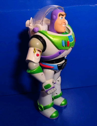 Vintage 2001 Disney Pixar Toy Story Buzz Lightyear Talking Action Figure, Works - Bild 4 von 12