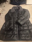 Marc New York Andrew Marc Women's Black Mid-Length Down Puffer Jacket, L, Zip — photo 1